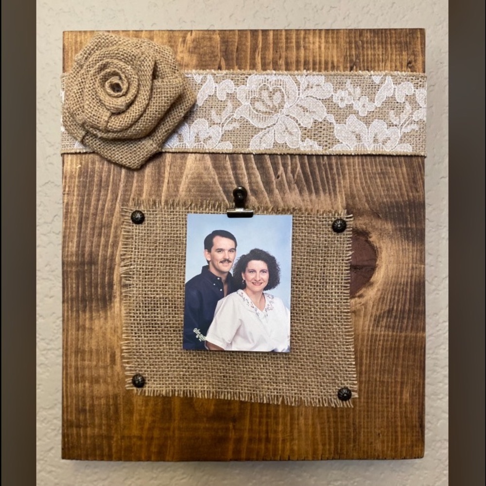 Rustic Picture Frame Handmade